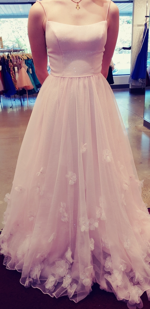 Sherri hill size 4 pink ball gown